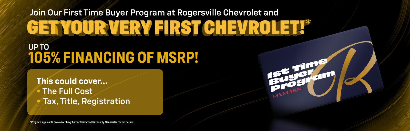 First time Buyer Program